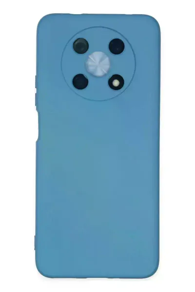 Huawei Nova Y90 Kılıf Nano içi Kadife Silikon - Mavi