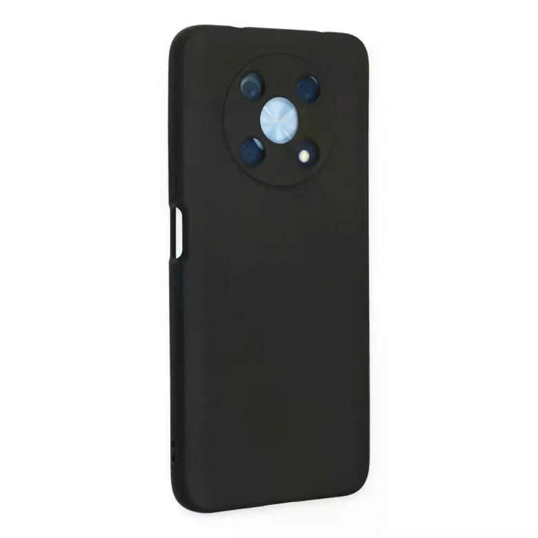 Huawei Nova Y90 Kılıf Nano içi Kadife Silikon - Siyah