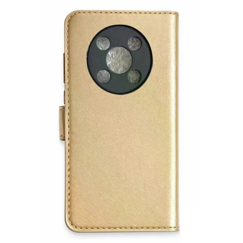 Huawei Nova Y90 Trend S Plus Kapaklı Kılıf - Gold