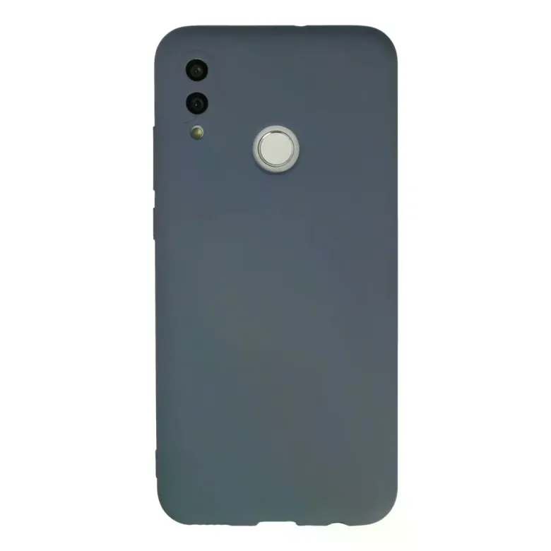 Huawei P Smart 2019 Kılıf Nano içi Kadife Silikon - Gri