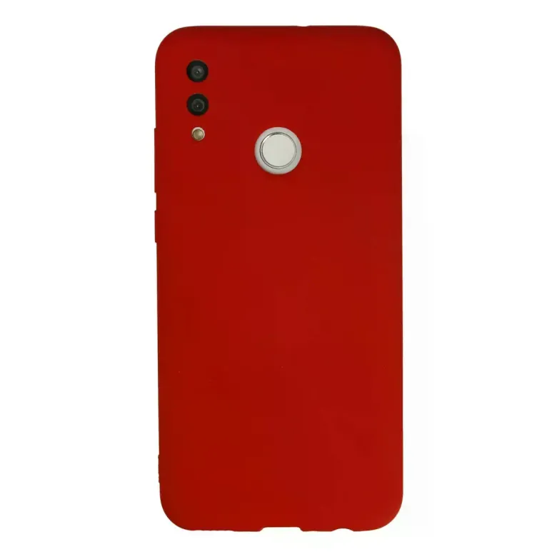 Huawei P Smart 2019 Kılıf Nano içi Kadife Silikon - Kırmızı
