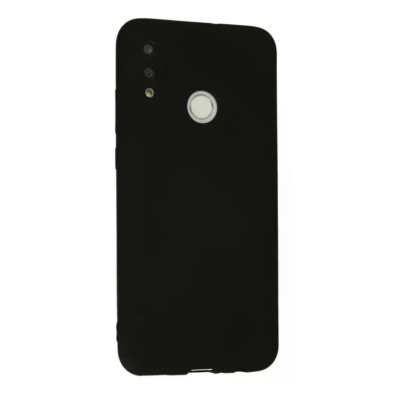Huawei P Smart 2019 Kılıf Nano içi Kadife Silikon - Siyah