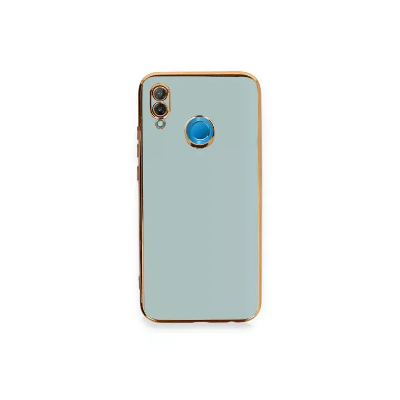 Huawei P20 Lite Kılıf Volet Silikon - Açık Yeşil