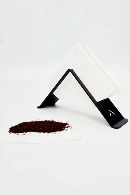 HubbyChef 20FLTRESTND01 Filtre Kahve Kağıdı Tutucu Stand Aparatı Dekoratif Metal Peçetelik
