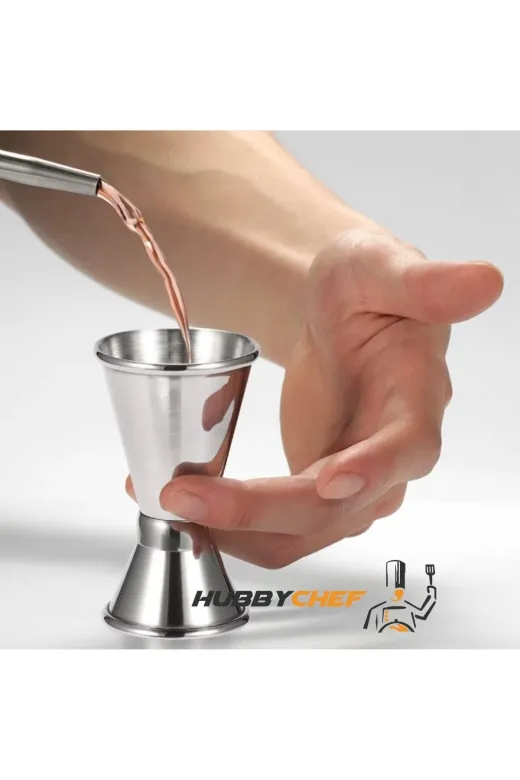 HubbyChef 22OLCK2040 Kokteyl Bar Ölçeği 2/4 Cl Çelik