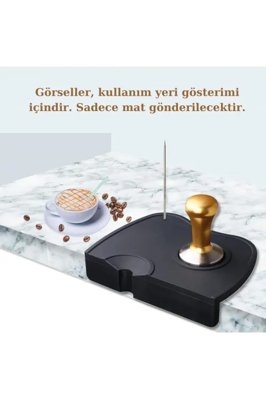 HubbyChef 22SLKNMAT01 Espresso Tamper Silikon Mat