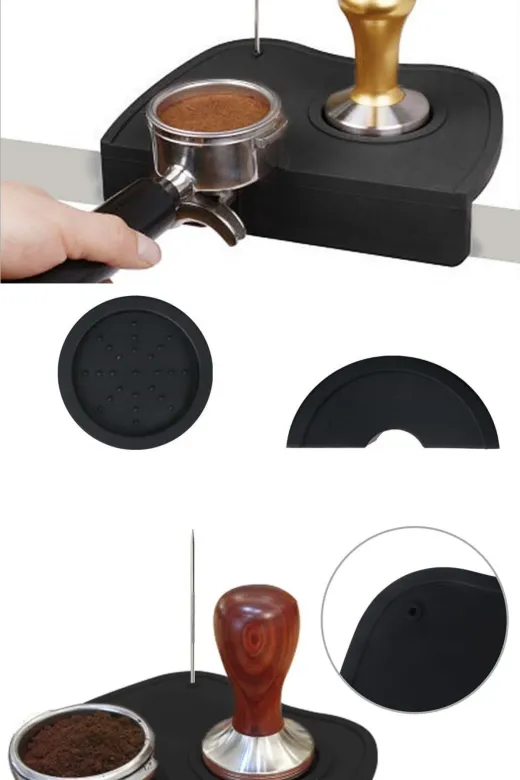 HubbyChef 22SLKNMAT01 Espresso Tamper Silikon Mat