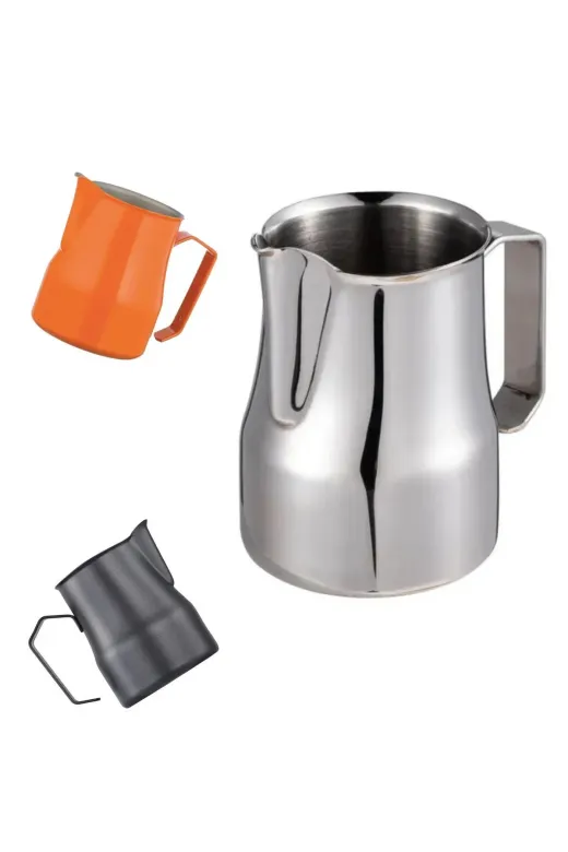 HubbyChef 22STPOT01 Kahve Süt Köpürtme Potu - Pitcher 500 Ml
