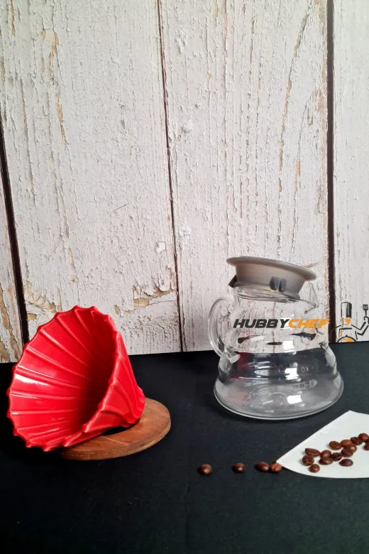 HubbyChef TYC00512409902 Filtre Kahve Demleme Seti Dripper Set