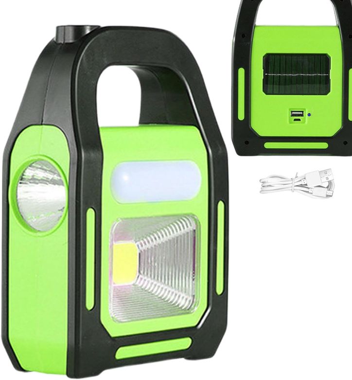 Hurry Bolt Hb-9707A-1 3 Kademeli Usb Çıkışlı Şarjlı Solar Lamba