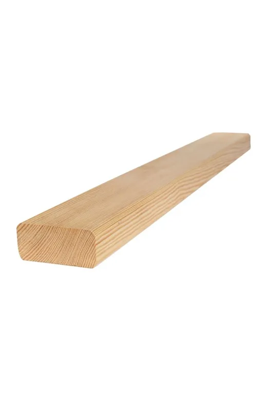 Huzur Ahşap 00211 5 Adet Silinmiş, Yanları Pahlı, 1.7Cm X 3.4Cm X 150 Cm Hobi Çıtası, Bahçe Ahşap Dekor Çit Raf