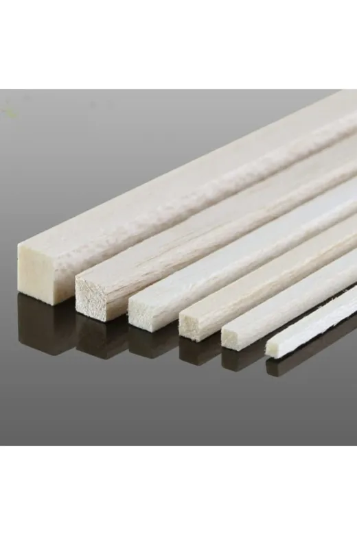iAhşap CNKVK0081 (1X3 Cm X 90 Cm 22 Adet) Kavak Kereste Çıta Taslak Tahta Ve Ahşap Blok