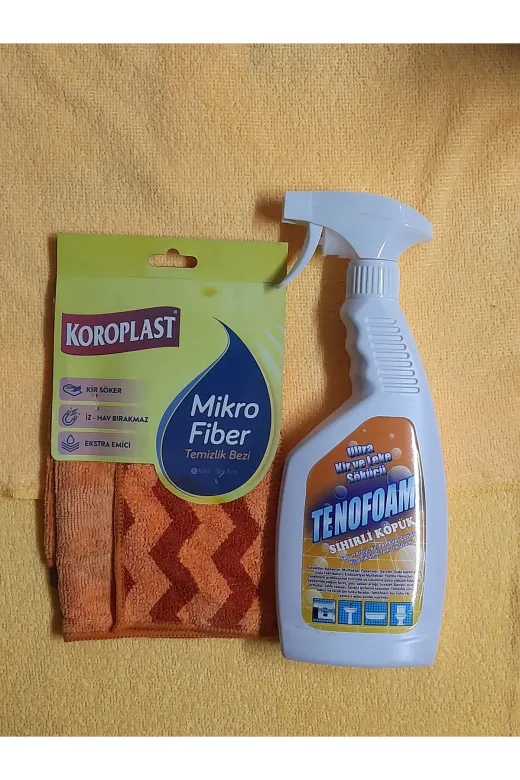 Iduna TK Tenofoam+Mikrofiber Temizlik Bezi