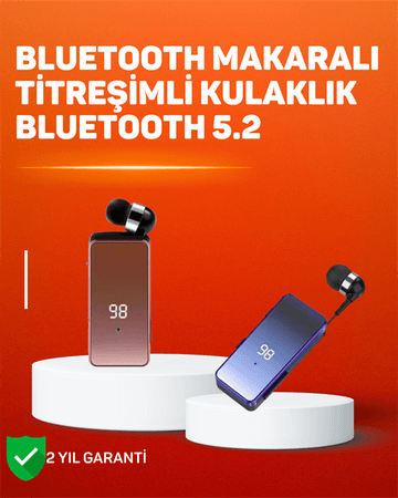 İki Telefona Aynı Anda Bağlanan Bluetooth 5.3 Klipsli Kulaklık – MFB Çok Noktalı Bağlantı