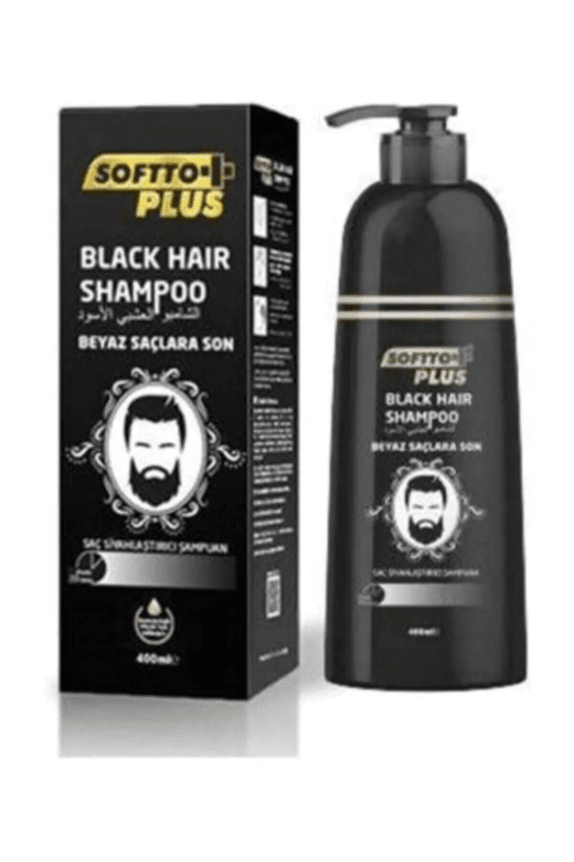 IKlR139bqP Softto Plus Black Haır Siyahlaştırıcı 350 Ml Şampuan