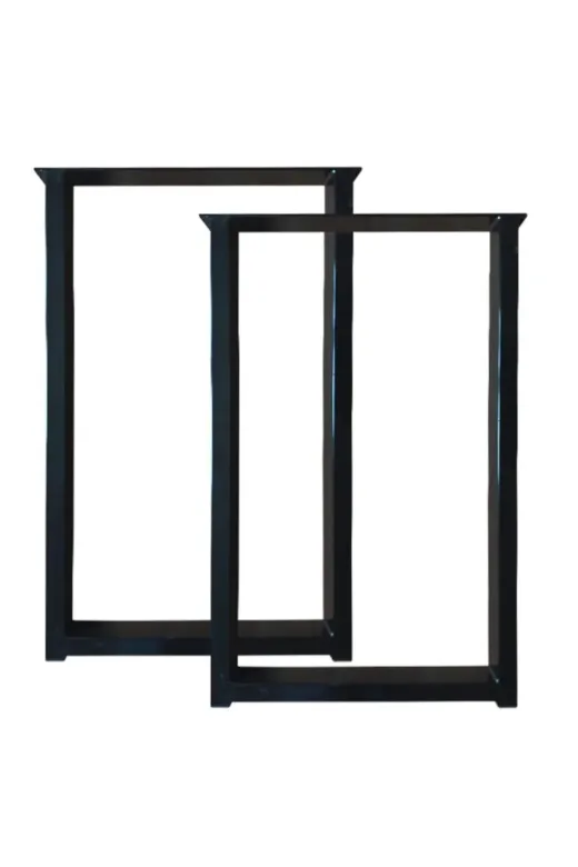 İlgi Trafik 50x70 Tıpalı Masa Ayağı Metal Dikdörtgen Ahşap Yemek Masası Ayağı 50X70