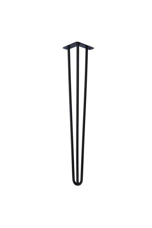İlgi Trafik az316 Doğal Ahşap Kütük Sehpa Ayağı Orta Yan Zigon Kahve Sehpası Ayağı Metal 40 Cm 1 Adet