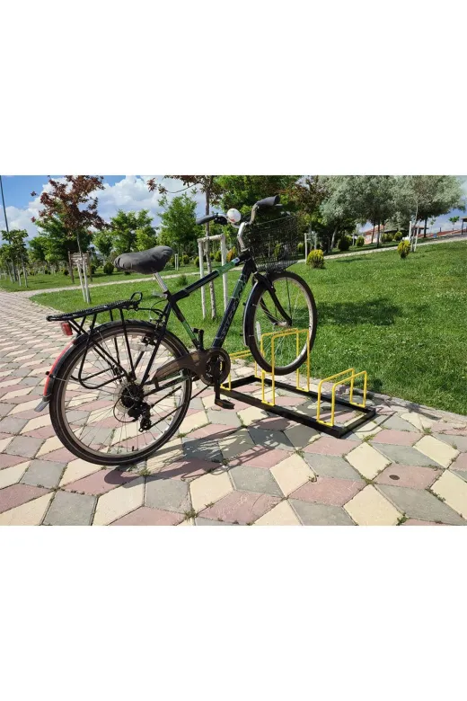 İlgi Trafik BPY-3 Bisiklet Park Yeri Bisiklet Park Standı Bisiklet Park Aparatı 3' Lü Eko