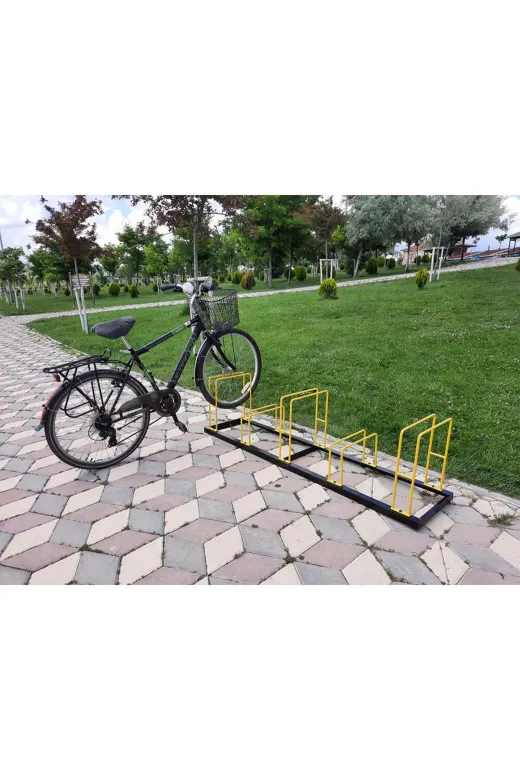 İlgi Trafik BPY-5 Bisiklet Park Ayağı Bisiklet Park Demiri Bisiklet Park Alanı 5'li Eko