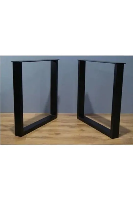 İlgi Trafik kare masa ayağı 50x75 cm Kare Metal Masa Ayağı Kütük Bahçe Mobilya Ayakları 50X75 Cm