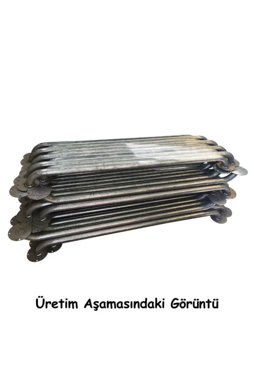 İlgi Trafik LT-002 C-2MM Park Stoperi Demir Otopark Stoperi Araç Stoperi Otopark Bariyeri 200Cm Ø60Mm 2Mm