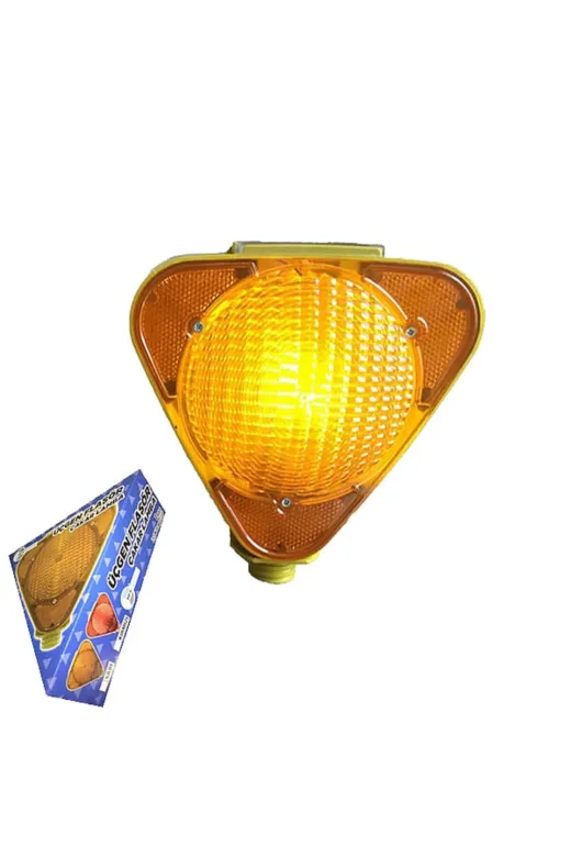 İlgi Trafik LT-2000 S Solar Üçgen Flaşör Güneş Enerjili Solar Flaşör
