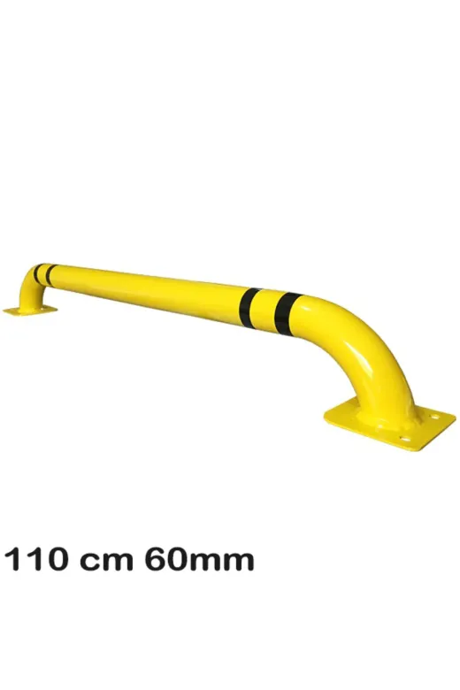 İlgi Trafik OAS-13-3MM Araç Bariyeri Otopark Ayırıcı Araç Stoperi Yaslama Demiri Bariyeri 110Cm Ø60Mm 3Mm