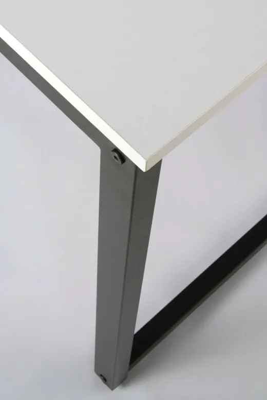 İlgi Trafik Retro Tasarım Dikdörtgen Masa Ofis Masası Çalışma Masası Bilgisayar Masası Beyaz Renk 60X140 Cm