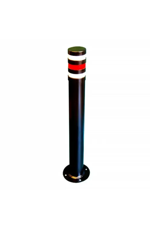İlgi Trafik SB-011-SARI Demir Park Dubaları Sabit Baba Metal Delinatör Park Bariyeri 75 Cm Sarı
