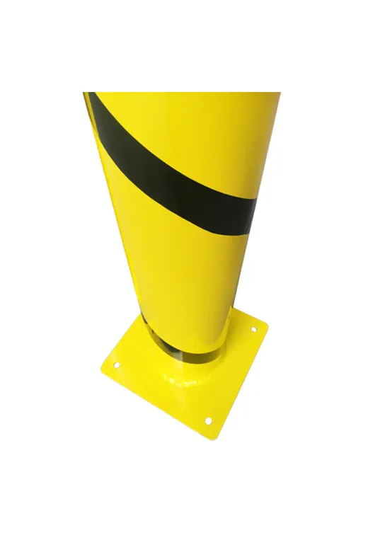İlgi Trafik SB-052-3-SARI Kamyon Bariyer Metal Kaldırım Park Demiri Otopark Sabit Park Bariyeri 114Mm 100 Cm 3Mm Sarı
