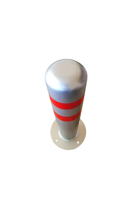 İlgi Trafik SB-059-2.5MM Demir Otopark Bariyeri Sabit Bariyer Kaldırım Demir Duba Park Dubası 45 Cm 2.5Mm