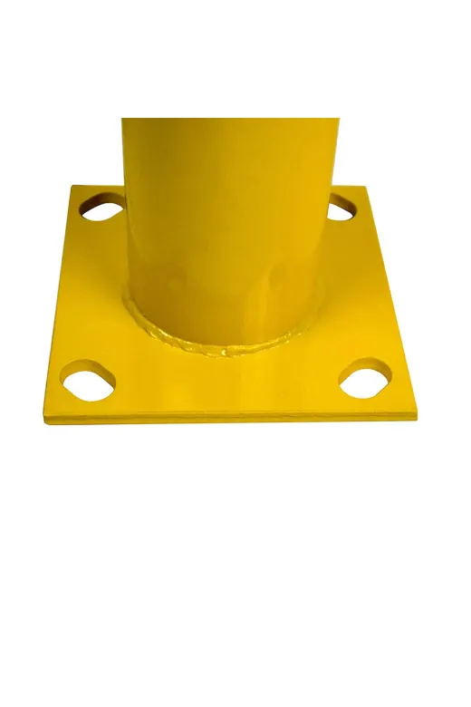 İlgi Trafik SB-070-2.5MM-SIYAH Demir Duba Metal Fabrika Park Demiri Otopark Sabit Baba Bariyeri 114Mm 90 Cm 2.5Mm Siyah