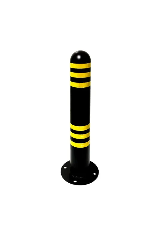 İlgi Trafik SB-074-2.5MM Sabit Metal Duba Demir Duba Metal Delinatör Sabit Park Bariyeri 89Mm 50 Cm 2.5Mm