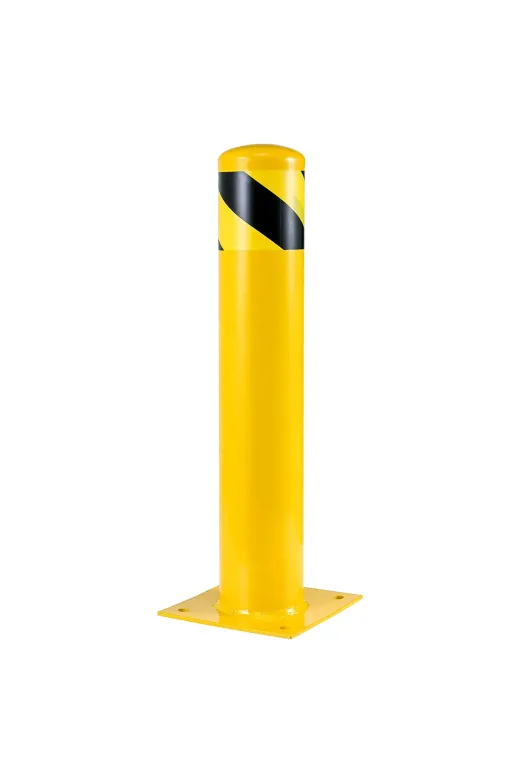 İlgi Trafik SB-60-3MM-SARI Kaldırım Sabit Bariyer Demir Duba Metal Park Demiri Otopark Bariyer 76Mm 50 Cm 3Mm Sarı