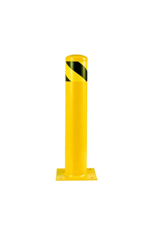 İlgi Trafik SB-60-3MM-SARI Kaldırım Sabit Bariyer Demir Duba Metal Park Demiri Otopark Bariyer 76Mm 50 Cm 3Mm Sarı