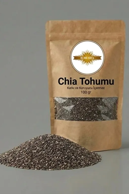 İLMİ ŞİFA Chia Tohumu (Yüksek Lif Ve Protein) Chia Seed 100 Gr