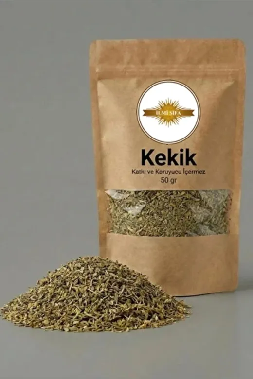 İLMİ ŞİFA Kekik (Kekik Otu – Thyme – Oregano – Origanum) Doğal Kurutulmuş Baharat 50 Gr