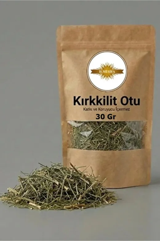 İLMİ ŞİFA Kırkkilit Otu (At Kuyruğu Otu – Equisetum Arvense) Kurutulmuş Bitki Çayı 30 Gr