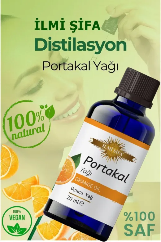 İLMİ ŞİFA Portakal Yağı 20 Ml (Canlilik Ve Ferahlik)