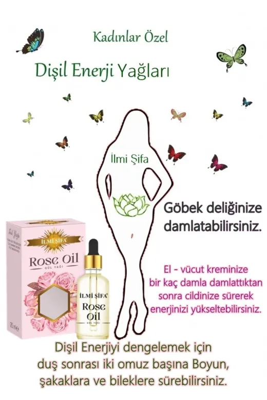 İLMİ ŞİFA TYC4A79YJN169780307893578 Gül Yağı 20 Ml (Dişilik Ve Masumiyet)