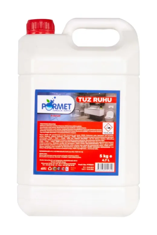 İndirim Çadırı 123TEMZ13 Pormet Tuz Ruhu 5 Kg