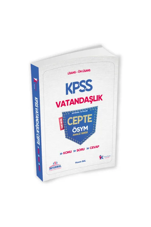 İnformal Yayınları 2020cepvatandaslik 2026 Kpss Vatandaşlık Cepte Konu Soru Cevap Ösym Analiz Serisi