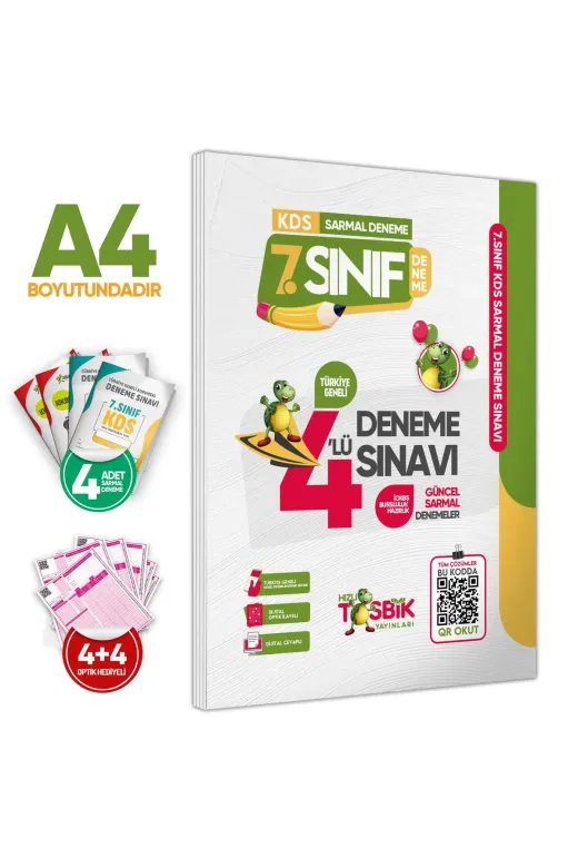 İnformal Yayınları 7SINIFSET4044 2026 7.sınıf Yeni Sistem İokbs Bursluluk Altin Paket Deneme Seti Ve Çıkmış Soru Bankası Çözümlü