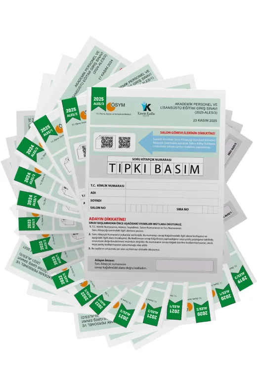 İnformal Yayınları ALES4LUDENEME2021 2026 Ales Ösym Tıpkı Basım Çıkmış Soru 18Li Deneme Paketi Video Ve Dijital Çözümlü Türkiye Geneli