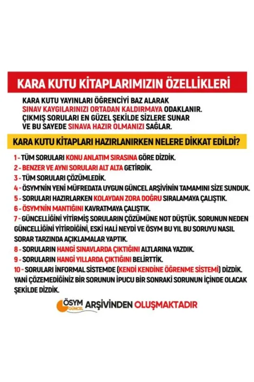 İnformal Yayınları AYTMAT4044 2026 Tyt Ve Ayt Fen Bilimleri Karakutu Ösym Çıkmış Soru Bankası 2Li Set Çözümlü Konu Konu Son 8 Yıl