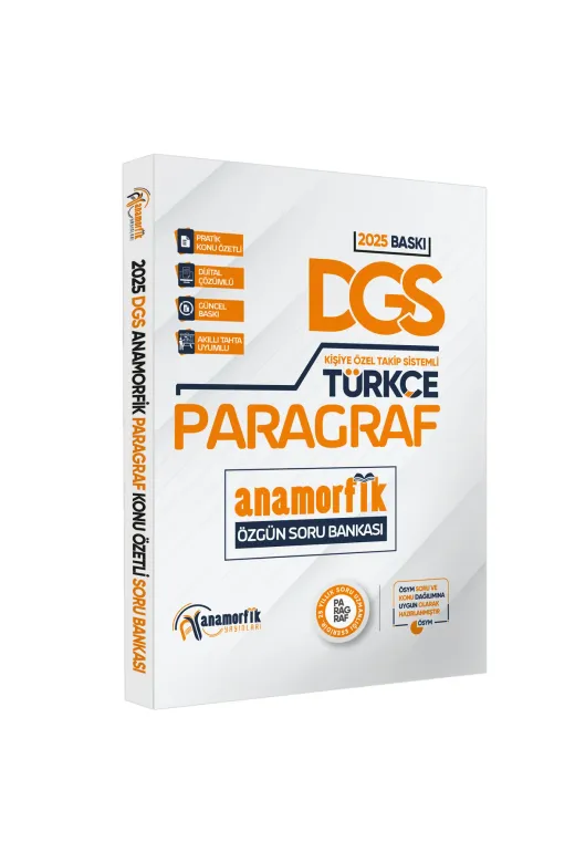 İnformal Yayınları DGSAsimtrk-krmPRGRF24048 2024 Dgs Türkçe Özgün Asimetrik Paragraf-Çıkmış Karma Paragraf Soru Bankası Konu Özetli Çözümlü