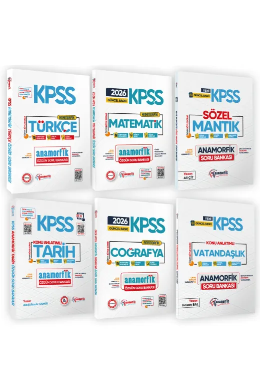 İnformal Yayınları DGSMantık2022 2026 Kpss Lisans-Önlisans-Ortaöğretim Yeni Müfredat Soru Bankası Seti Dijital Çözümlü Güncel Baskı