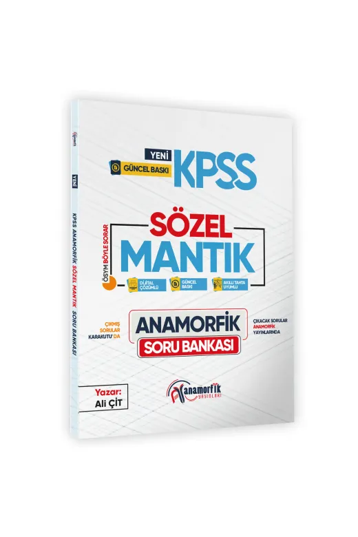 İnformal Yayınları DGSMantık2022 2026 Kpss Lisans-Önlisans-Ortaöğretim Yeni Müfredat Soru Bankası Seti Dijital Çözümlü Güncel Baskı