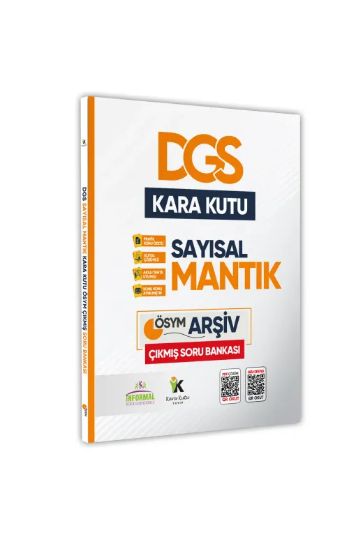 İnformal Yayınları DGSsayısalMANTIK4044 Dgs Sayısal Mantığın Kara Kutusu Konu Özetli Dijital Çözümlü Soru Bankası