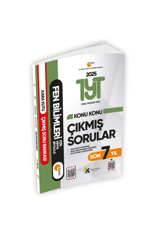 İnformal Yayınları KFSAK00000051 2025 Tyt Fen Bilimleri Konu Konu Son 7 Yıl Çıkmış Soru Bankası Ve Fen B. Kara Kutu Tek Kitap Çözümlü